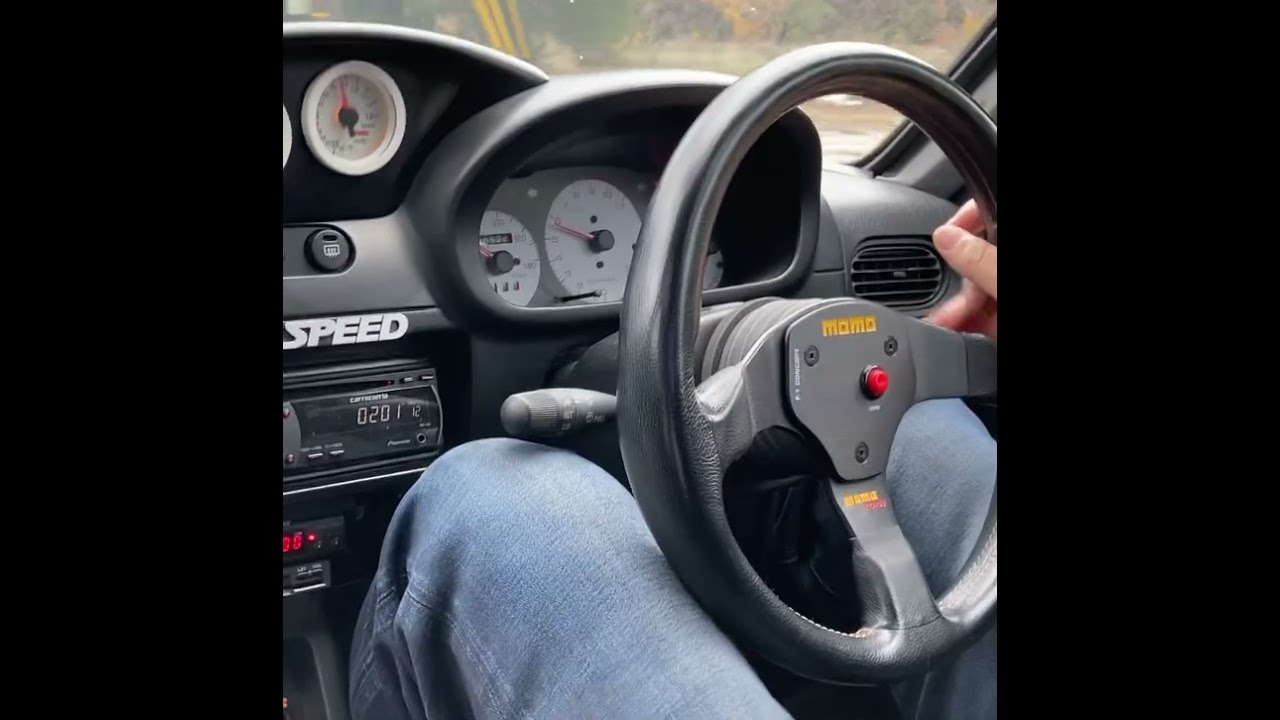 Driving the rare Autozam AZ1 (Inside View)