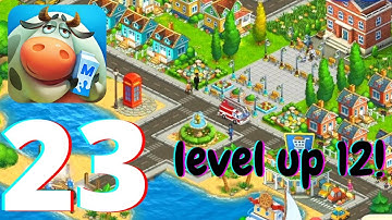 Township - Gameplay Walkthrough Part 23 - Level Up 12 (Android, iOS)