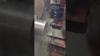 Нарезание резьбы резьбофрезой на токарном ЧПУ #cnc