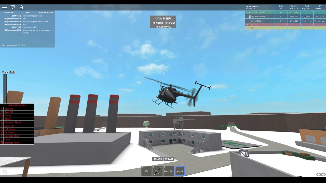 Roblox Vso Hq Helicopter Mh 6 Littlebird Flying Practice Youtube - how do u fly a helicopter in roblox