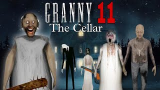 Granny 11 Unofficial | Door Escape Full Gameplay| Granny jail se Angelina se Bach kr bhaga