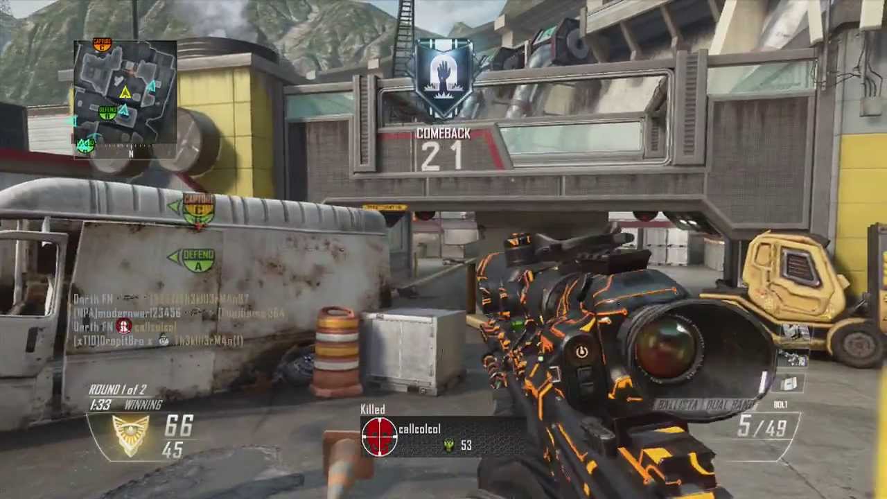 COD Ghost's ? : Domination Game Play & Commentary