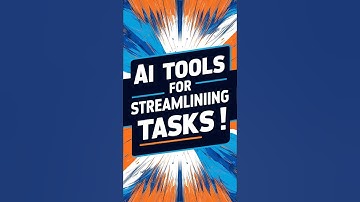 AI tools for streamlining tasks.