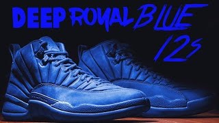NBA 2K17 DARK ROYAL BLUE 12's