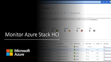 Monitor Azure Stack HCI with Azure Monitor HCI Insights