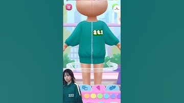 Player 222 Squid Game 2 | 💚kim jun hee Round 6 | My Talking Angela 2 #player222 #222 #squidgame #fyp