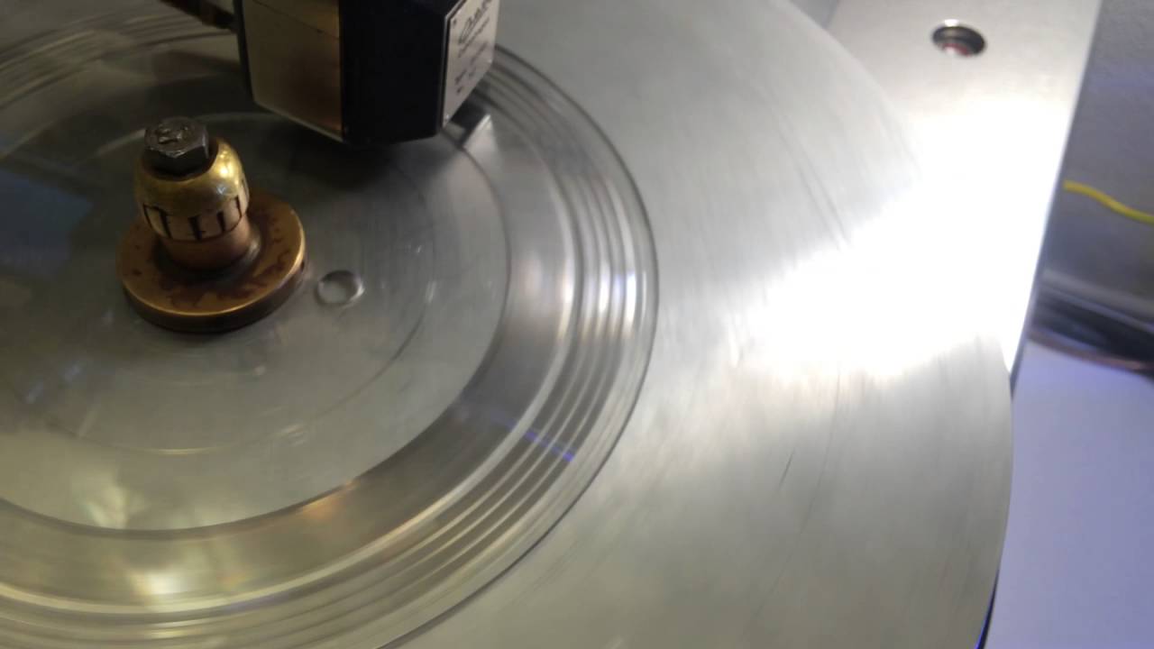 Запись на винил тест - YouTube