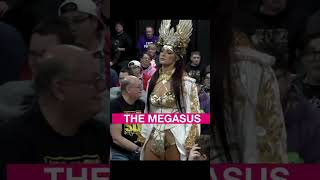 ⚡️ MEGASUS Megan Bayne makes Limitless Wrestling debut! #shorts #meganbayne #stardom