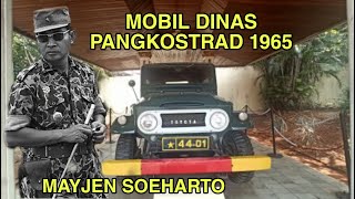 MOBIL DINAS MAYJEN SOEHARTO 1965. ||SAKSI SEJARAH G 30 S PKI