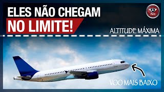 Por que os AVIÕES NÃO VOOAM na sua ALTITUDE MÁXIMA de projeto?