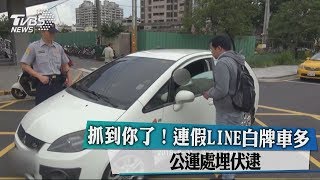 抓到你了！連假LINE白牌車多公運處埋伏逮