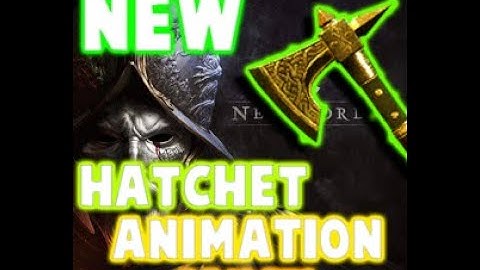 NEW Game Breaking?! Animation Cancel for Hatchet. NEW WORLD, tips and tricks!
