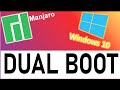 DUAL BOOT Manjaro 20.0 KDE Plasma and Windows 10 | Easy Guide for Beginners (UEFI BIOS)