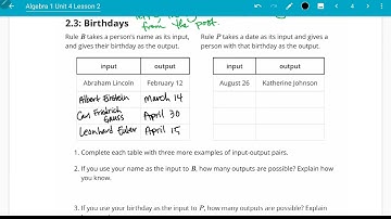 IM Algebra 1 Unit 4 Lesson 2 Activity 3 Question 1