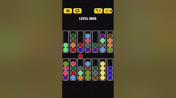 ball sort puzzle level 6605