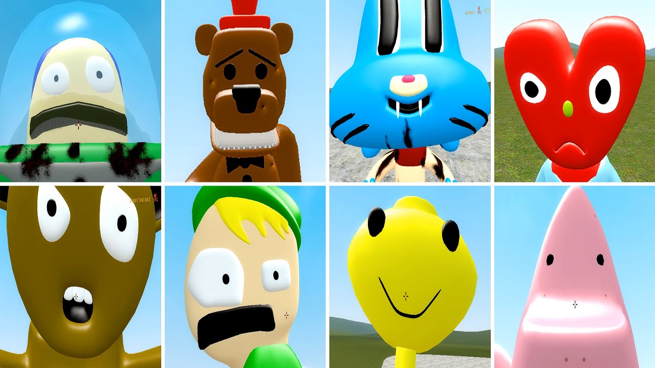 All JUMPSCARES 3D SANIC CLONES MEMES in Garry's Mod #24 - YouTube