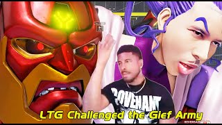 Ltg Low Tier God Faces The Gief Army And Ragequits Instantly Street Fighter 5 Sfv