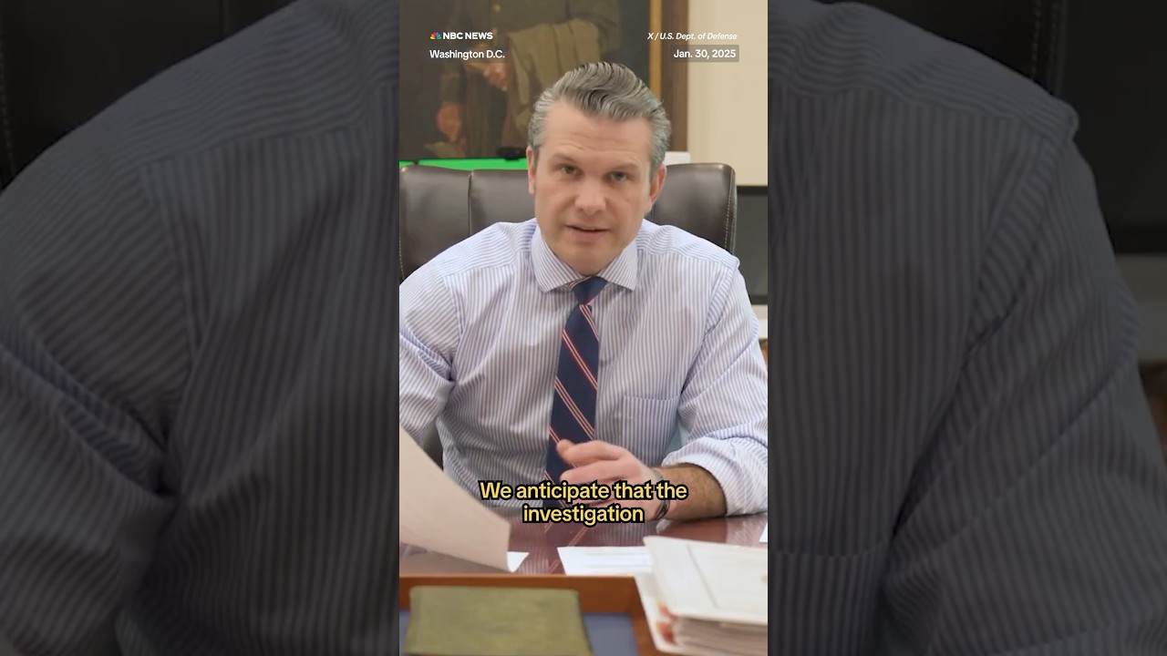 Pete Hegseth says helicopter pilots involved in midair collision were ‘fairly experienced’