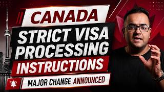 New Changes in Processing Instructions - Study Visa for Canada Immigration News Latest IRCC Updates