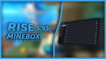 [CONFIG RELEASE] VANILLA FLYING ON MINEBOX w/Rise Client 5.93