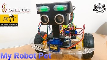 My Robot Pet   | JAVA INSTITUTE FOR ADVANCED TECHNOLOGY | Selection Examination Project