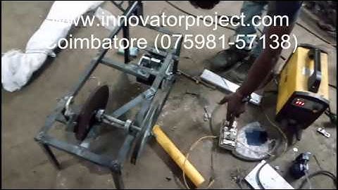 Crank and slotted quick return mechanism based shapping machine / 3rd year mechanical mini project