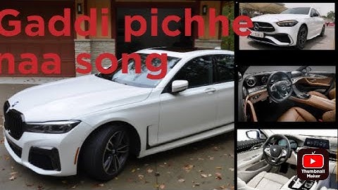 Gaddi pichhe naa - lyric | official punjabi song 2021| khan bhaini||shipra goyal.