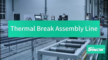 CNC Thermal break aluminum profile assembly machines (Full Automatic)