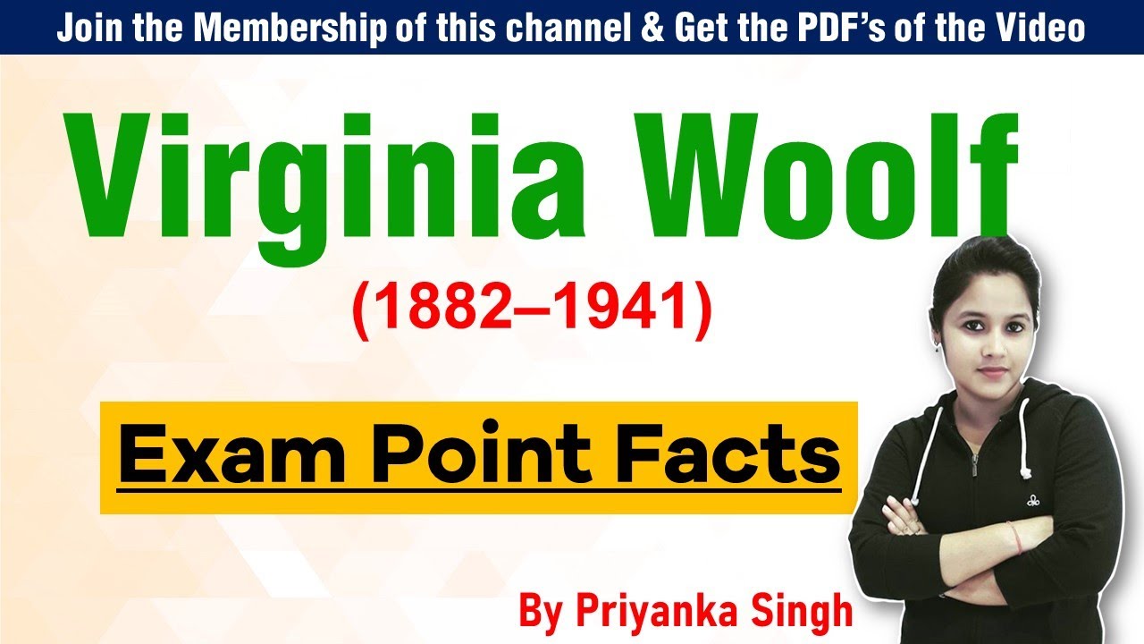 Five Facts about Virginia Woolf