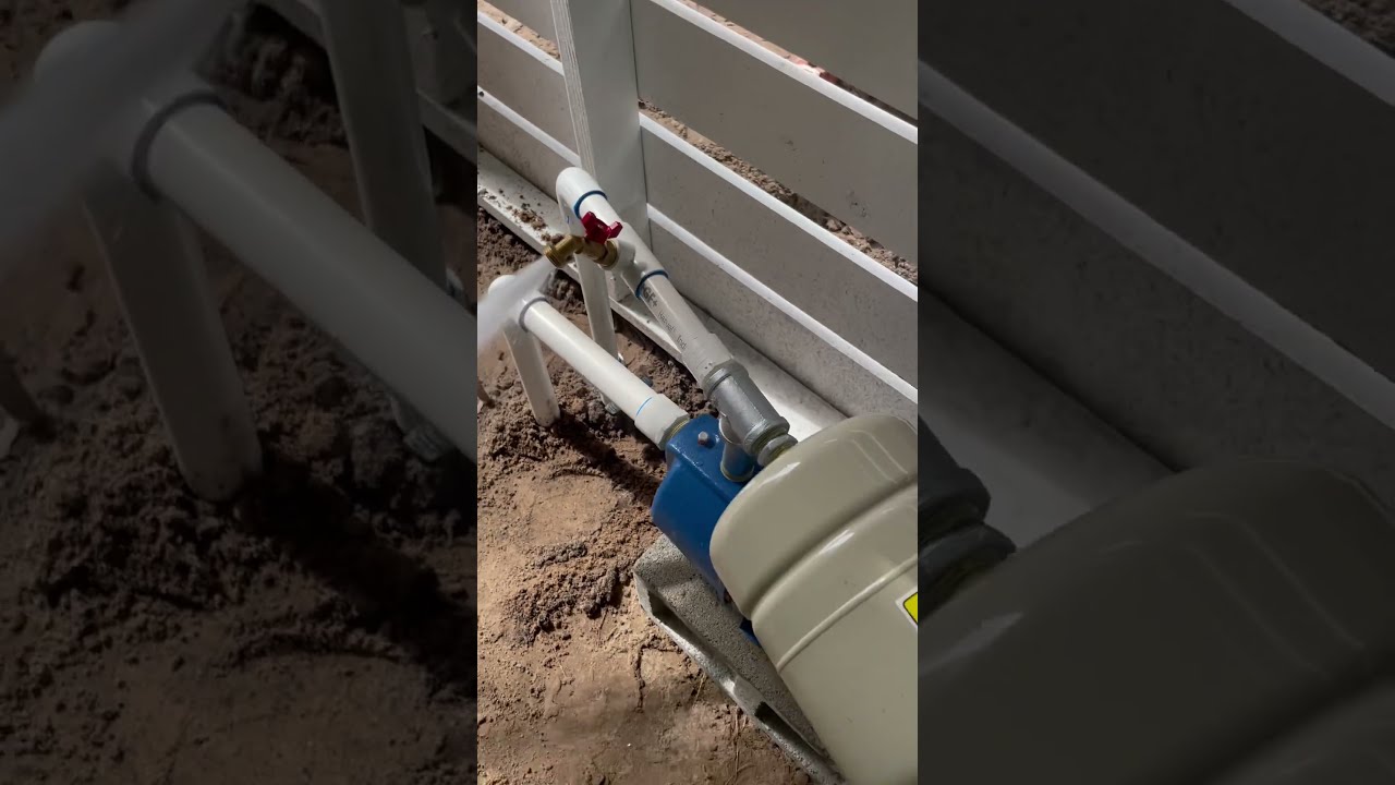 New Gould JRS10 1 HP Jet Pump And One Shallow Irrigation Well Set Up For
