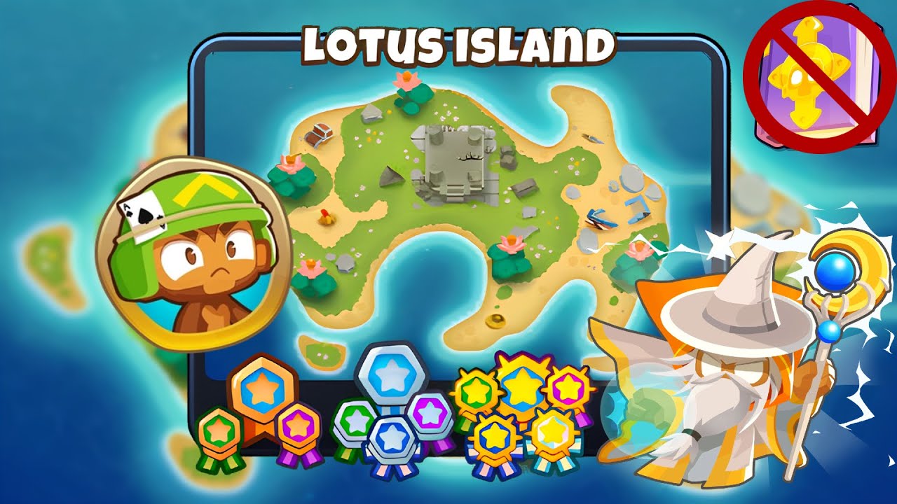 Lotus Island [Medium] Guide | No Monkey Knowledge | BTD 6 (2023 Updated)