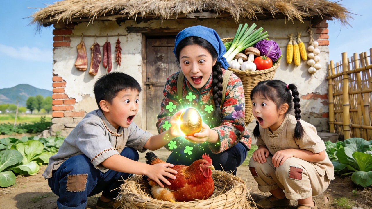 Linh thảo may mắn chuyển kiếp vào một nhà bần hàn, cho cả nhà ăn ngon mặc đẹp