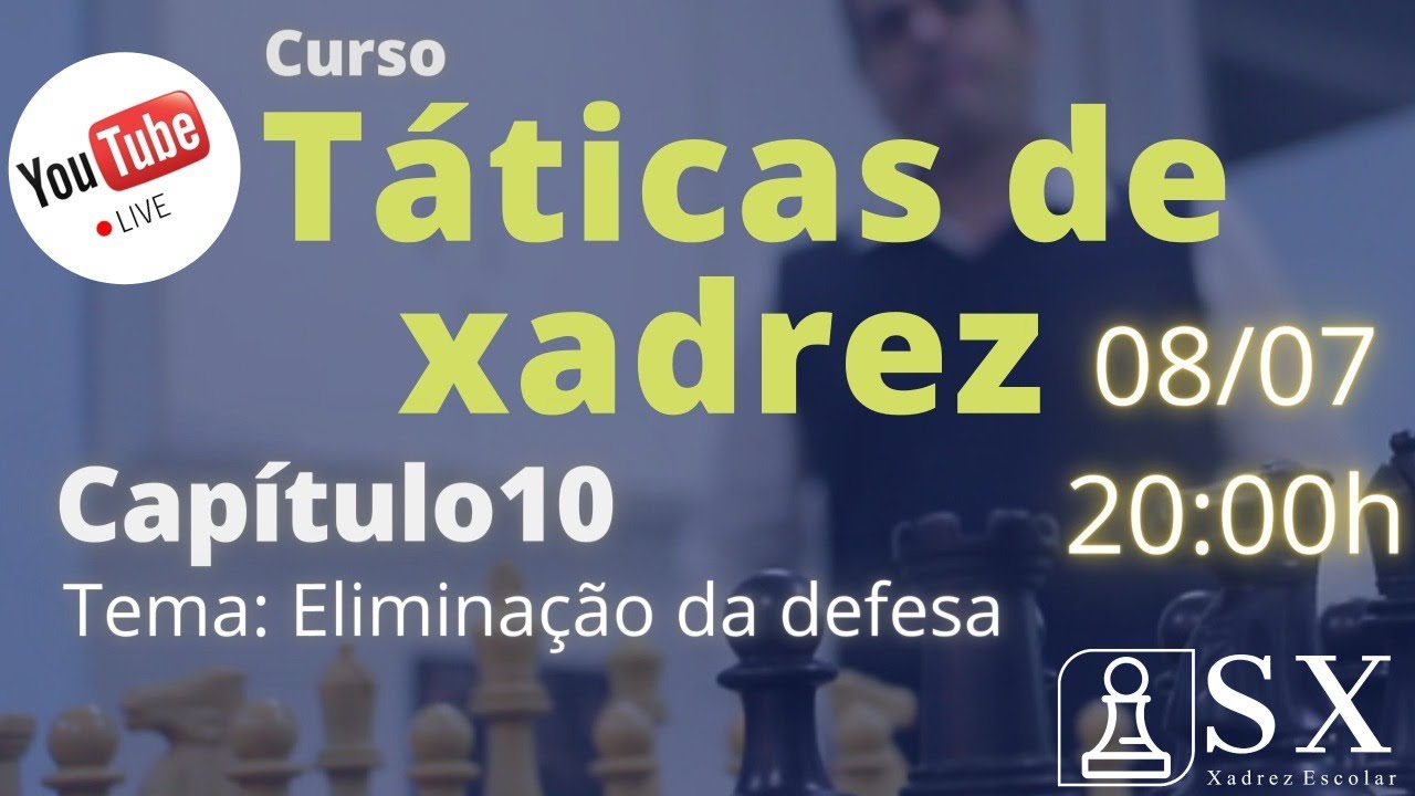 Aula Módulo Avançado I do I Curso de Xadrez da UFU com o MN José Antônio  Nery Júnior 