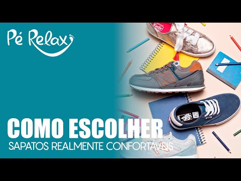 Vídeo: ❶ Escolha De Um Par De Sapatos Confortável