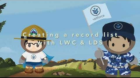 Creating a record list with LWC & LDS