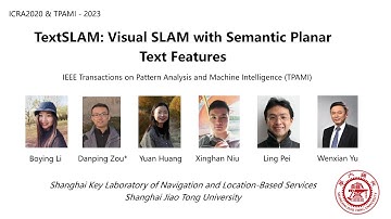 TextSLAM: Visual SLAM with Semantic Planar Text Features (TPAMI2023 & ICRA2020) - Outdoor night test