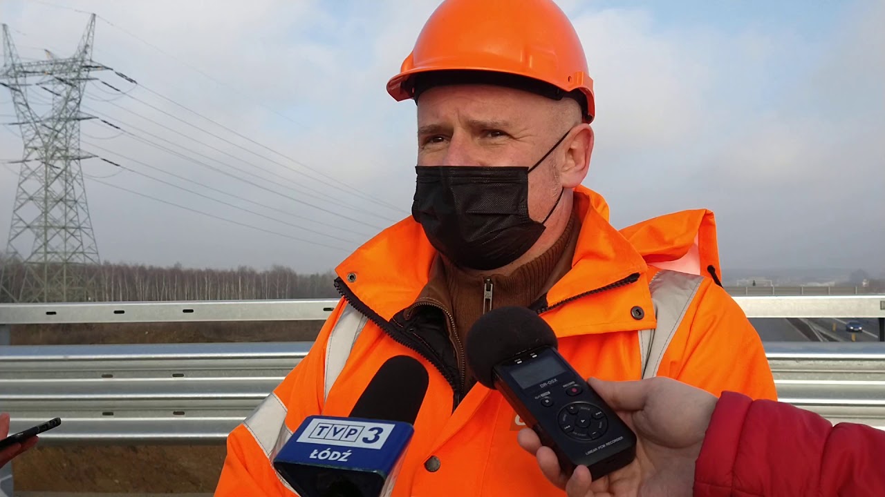 Budowa A1. Otwarcie węzła Radomsko