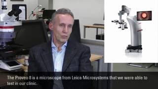 Dr. Ulrich Jung comments on the Proveo 8 ophthalmic microscope