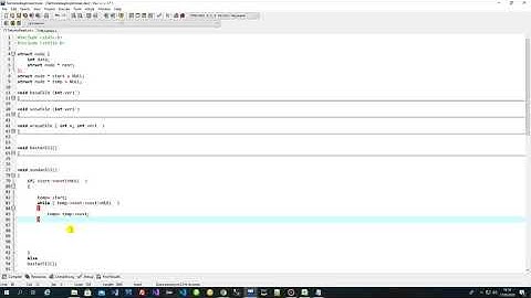 8 Veri Yapıları  -  Tek yönlü doğrusal bağlı listeler- sondan eleman silme