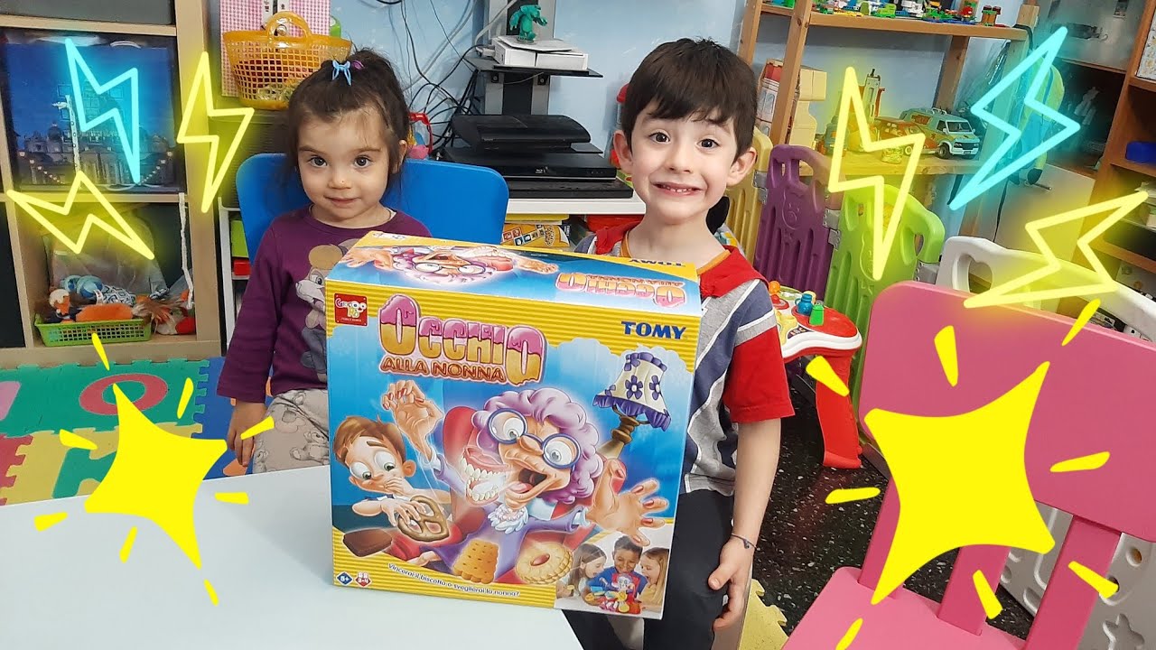 Occhio alla nonna!!! Proviamo questo bellissimo gioco!!! 