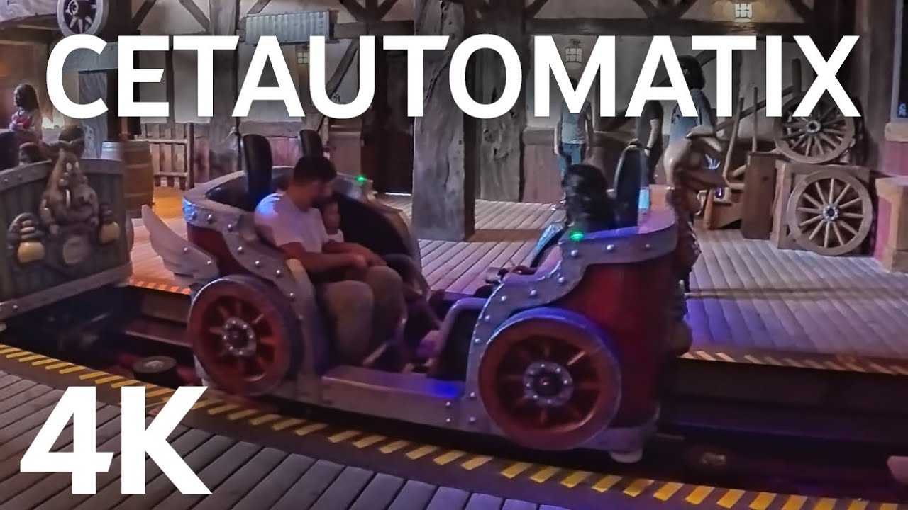 NEW POV - Cétautomatix Spinning Coaster - Opening Day - On Ride 2025 - Parc Astérix Paris