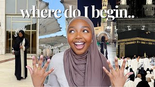 i’m back! let's catch up 🤭 my very first umrah trip, special announcements, eid vlog + more!