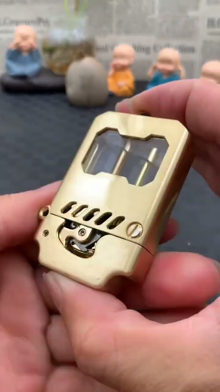 Classic Retro Mechanical Flame Lighter ( # 2110  ) 1️⃣ Product Link in Bio