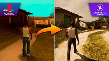 Ik heb de REMAKE van GTA: SAN ANDREAS gemaakt met Unreal Engine 5