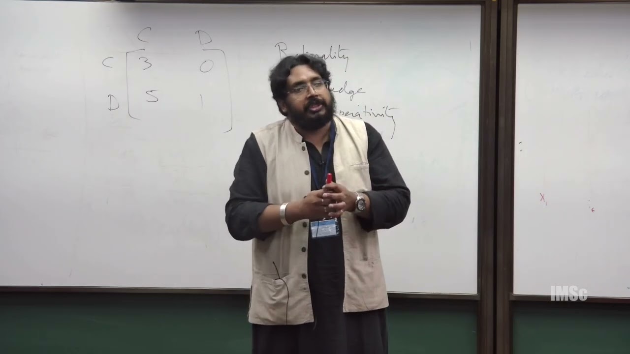 Introduction to evolutionary games 1 by Sagar Chakraborty