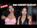 RBD Concert Setlist Playlist 2023 ❤️‍🔥 Ft. Dossier