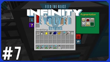 FTB Infinity Evolved Skyblock - Episode 7 - Machine Upgrades And Augmentations!