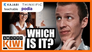 Thinkific vs Teachable vs Kajabi vs Podia vs LearnWorlds for Online Course Creators 🔶 E-CASH S3•E96