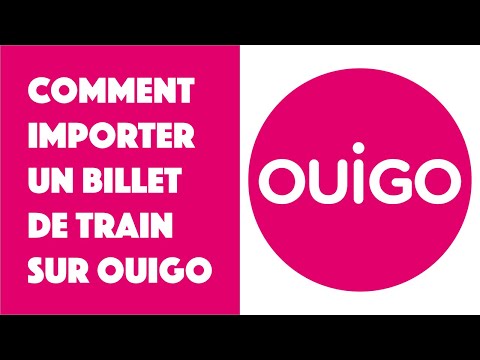 Comment importer un billet de train sur OuiGO ?