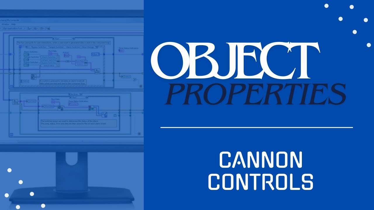 Изменение свойств объекта в LabVIEW